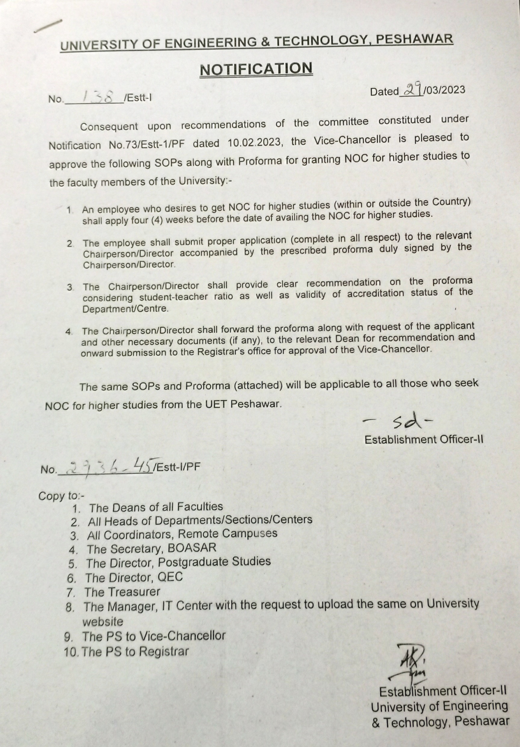 University of Lahore on X: 17. In continuation of point 8 above please  find our official notification on the semester freeze. #DigitalPakistan  16/x  / X